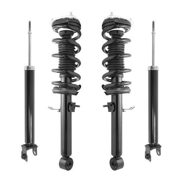 Unity 4-11405-255150-001 Front and Rear Complete Strut Assembly Shock Kit 4-11405-255150-001 - main